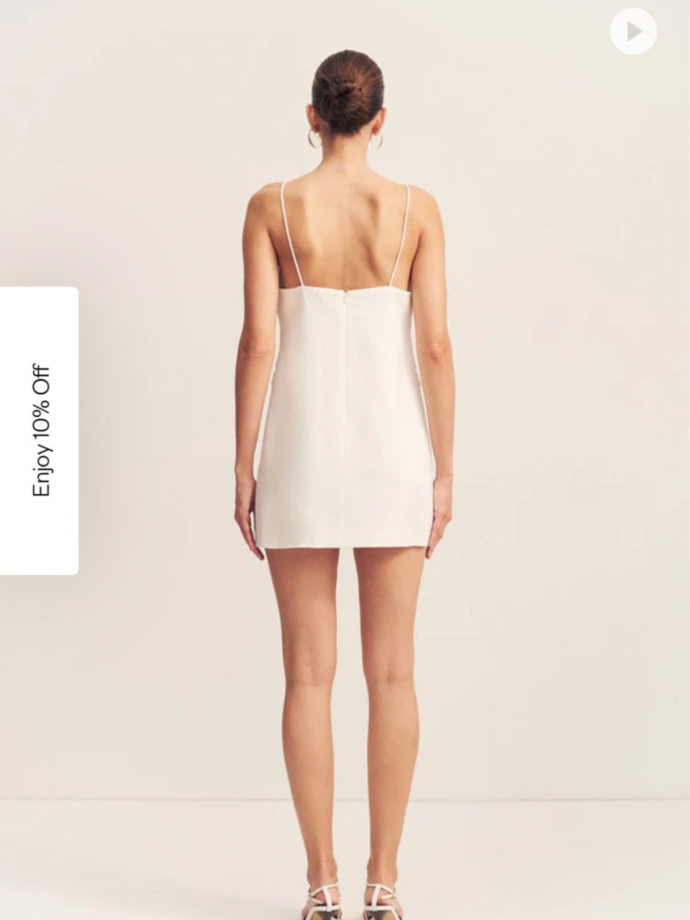 Shona Joy Toile Lace Linen Dress SIZE 4, NWT - Picture 5 of 5
